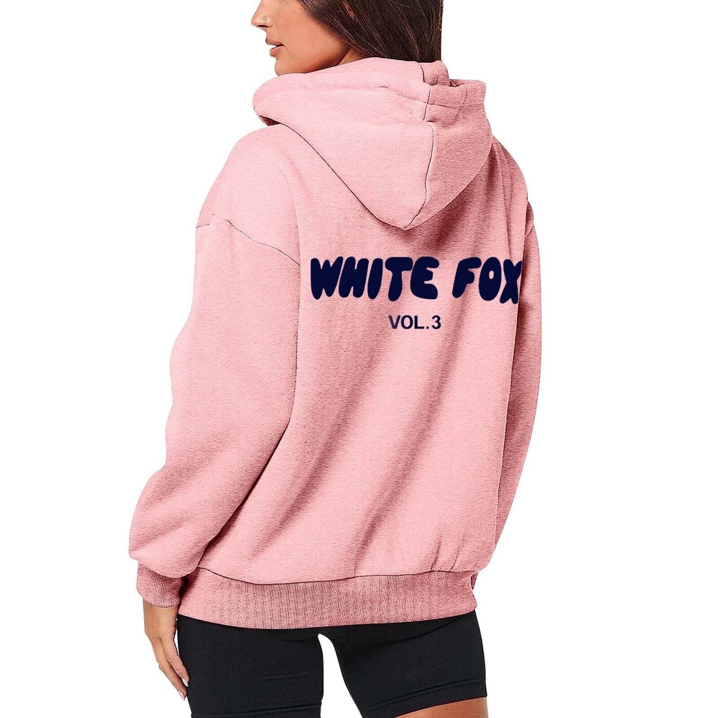 Women'S Casual Loose Printed Hoodie Sweatshirt Trendy Letter Graphic Pullover