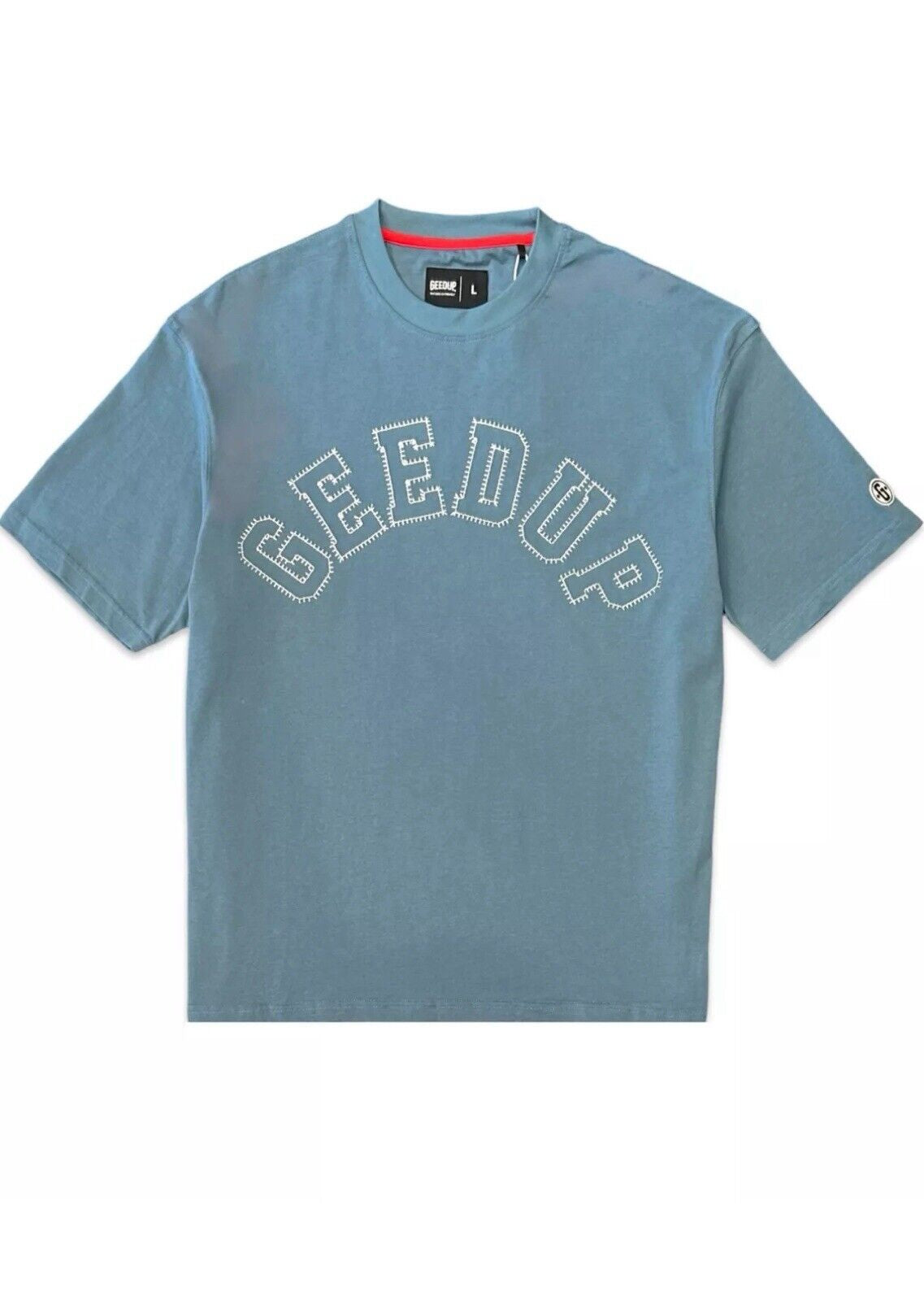 Geedup Stitch T-Shirt in Teal Green