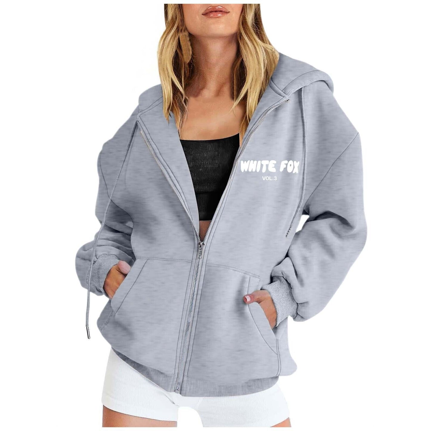 Women'S Casual Loose Printed Hoodie Sweatshirt Trendy Letter Graphic Pullover