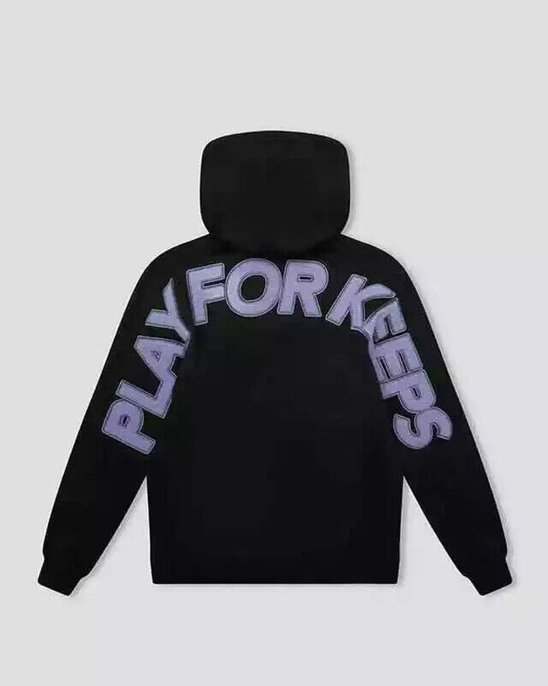 Geedup PFK Hoodie Black/Lavender Play for Keeps XS-XL BRAND NEW