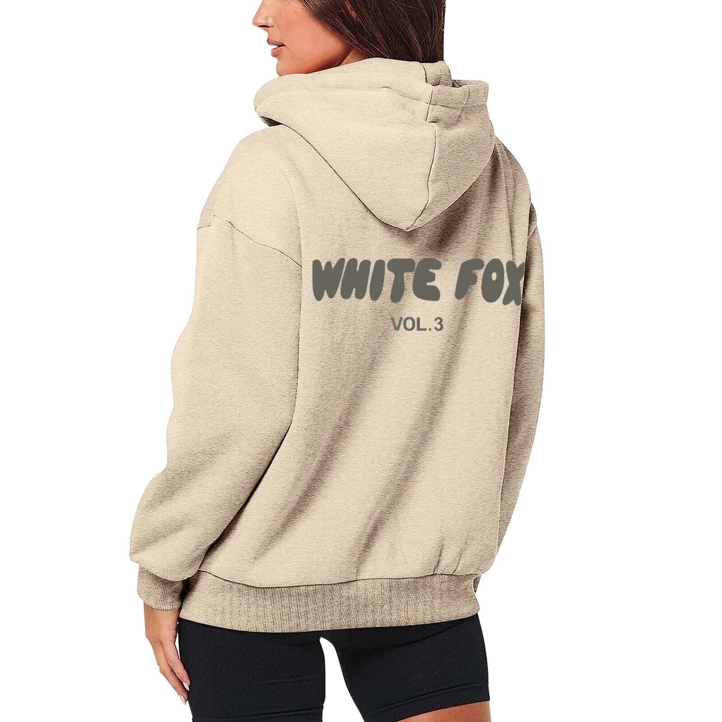 Women'S Casual Loose Printed Hoodie Sweatshirt Trendy Letter Graphic Pullover