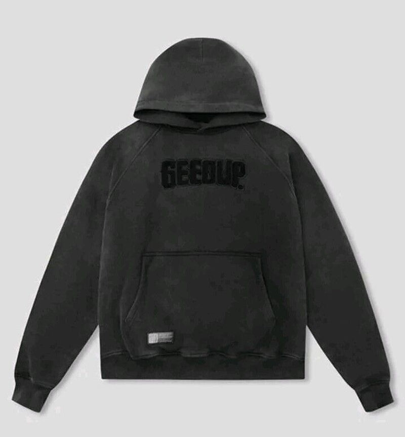 Geedup Play for Keeps Hoodie 'Vintage Washed Black' (2024) SMALL