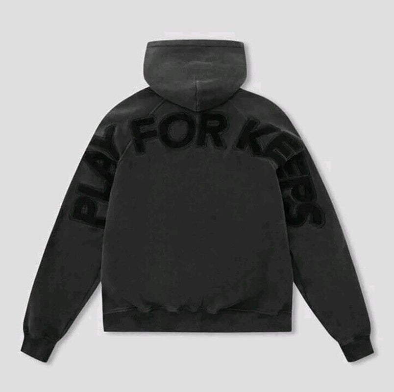 Geedup Play for Keeps Hoodie 'Vintage Washed Black' (2024) SMALL