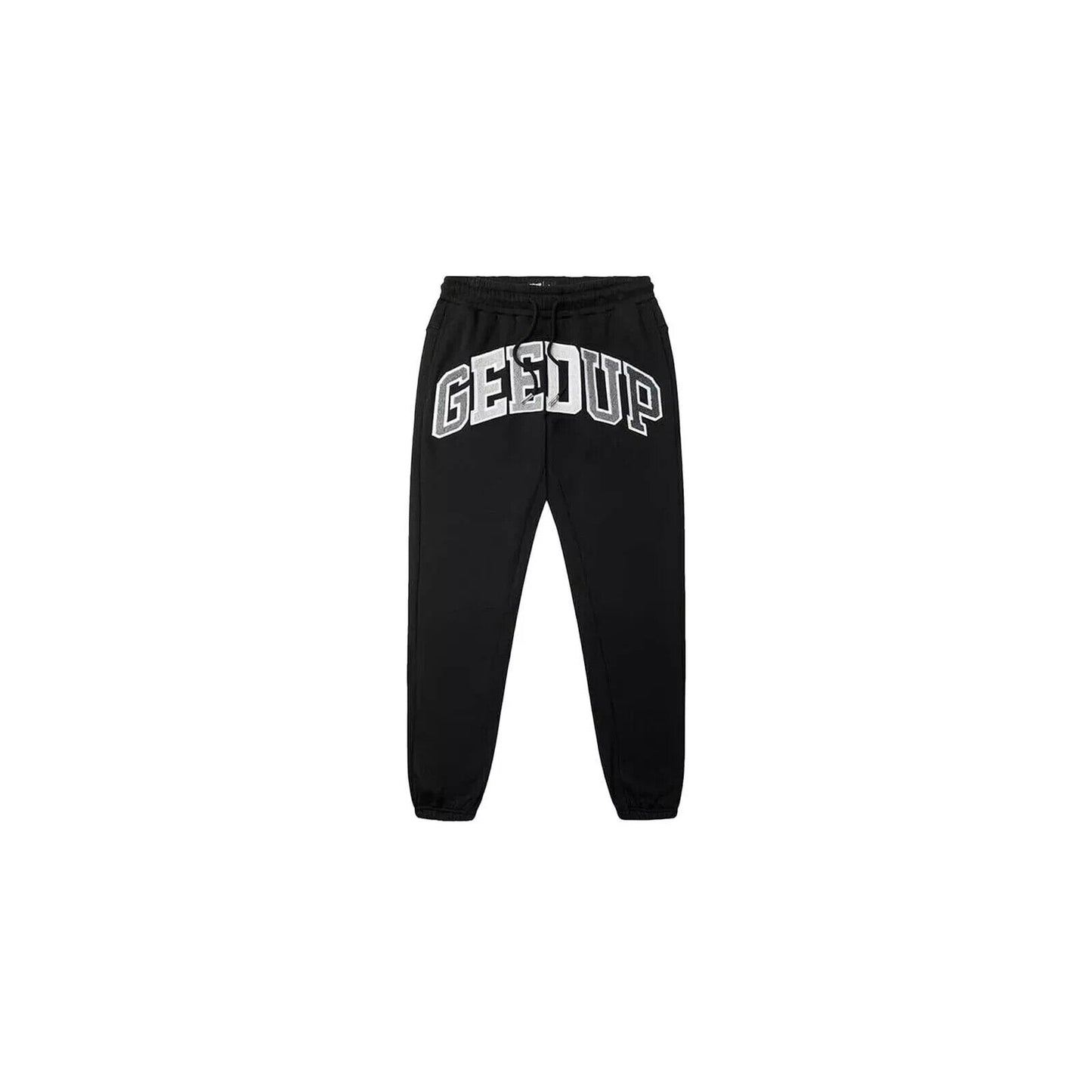 Geedup Team Logo Trackpants 'Black Monochrome' Large BRAND NEW