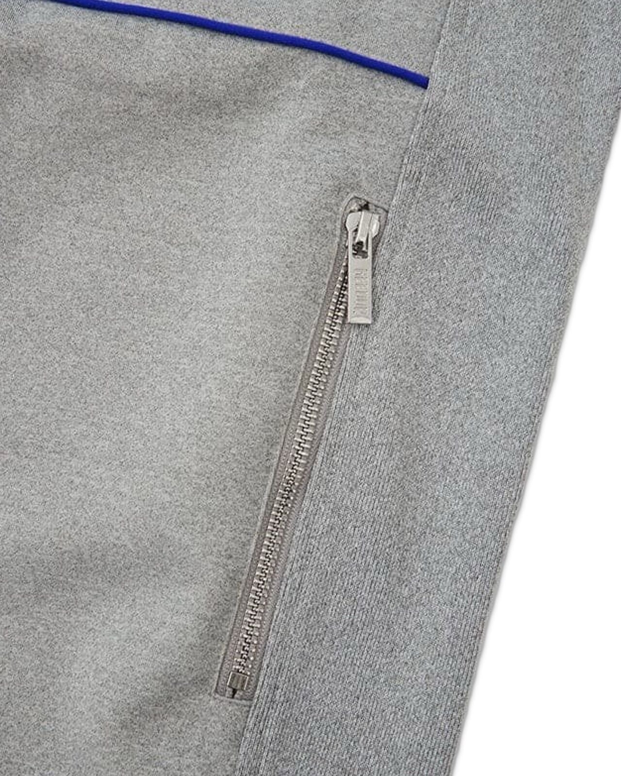 Geedup Play for Keeps Qtr Zip in Grey / Blue