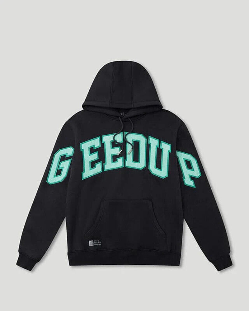 Medium Geedup Team Logo Hoodie Teal/Navy (Surprise Drop) BRAND NEW in HAND