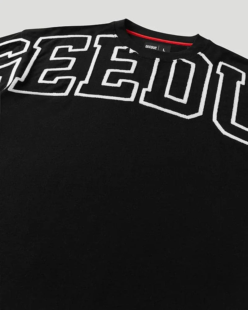 GEEDUP Team Logo T-Shirt Black/White