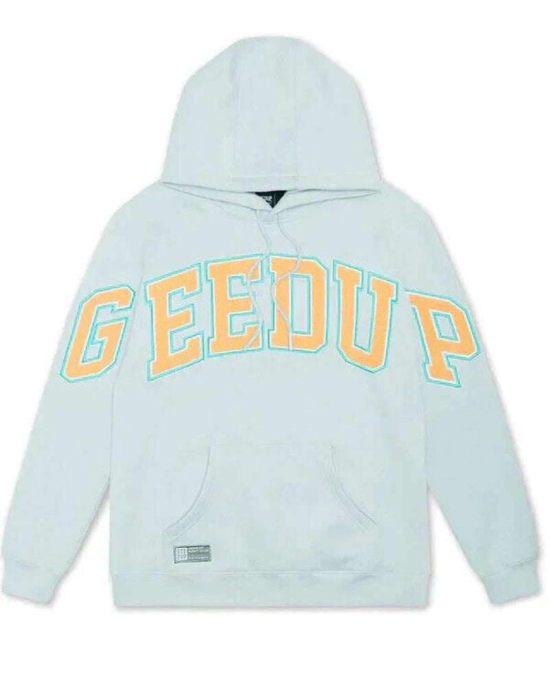 FREE SHIP ✅ Geedup Team Logo Hoodie Dolphin Blue/Orange BRAND NEW Size L