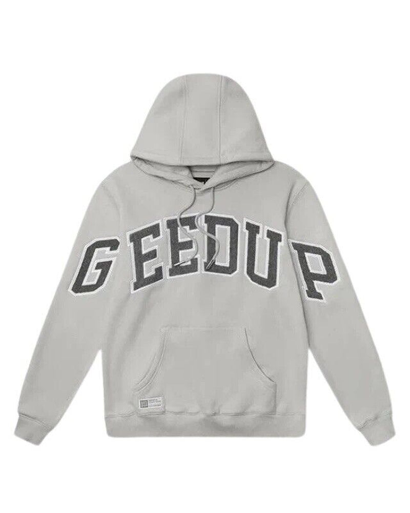 ✅Geedup Team Logo Hoodie 'Grey Monochrome' Size XL BRAND NEW ✅